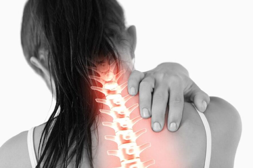 objawy osteochondrozy